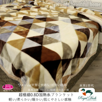 Royal Duck日本系列˙精緻雙面【未來E世代】毛毯雙人加大典藏毛毯(200*230CM)