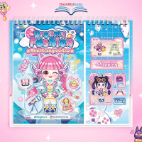 Sách Dreamy Fashion - Thời trang vũ trụ (Bóc dán hơn 200+ sticker sáng tạo cho bé gái)
