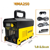 MMA250 Electric Welding Machine Adjustable Home Mini Welding Device Direct Current Manual Metal Arc Electric Welder