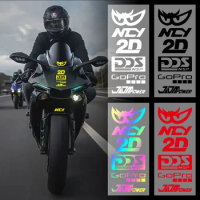 Motorcycle Fender Sticker Reflective Berik Gopro NCY Side Decal Helmet Decorative Stickers