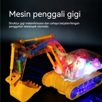 【COD】【Free shipping】Setrika penggilingan gigi (Gear Excavator) dengan set pengisian daya dapat diisi