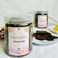 Kue kering Brownies chips coklat Krispy