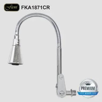 Kran Angsa Tembok Keran Air Sink Bak Cuci Piring Wastafel Fio FKA1871 Chrome FKA1871CH