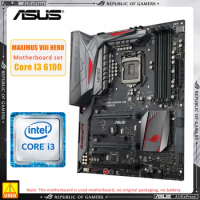 ASUS MAXIMUS VIII HERO ROG+i3 6100 motherboard set, FOCUS ON GAMERS INTEL Z170 CORE I5 LGA 1151 DUAL CHANNEL DDR4 3733 HDMI ATX