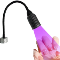 Lámpara UV de adsorción magnética de alta potencia, 10W, tinta de uñas, aceite verde, lámpara de curado de pegamento, secado rápido