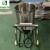 Commercial 50L capacity chili grinding machine meat mincing machine vegetable cutting machine ice blender Smoothie maker machine