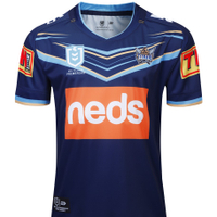 2020NRL澳洲泰坦橄欖球衣短袖上裝男Titans MEN's Rugby jerseys