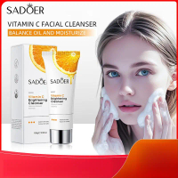 Facial Cleanser SADOER Vitamin C Brightening Facial Cleanser Enhances Skin Tone