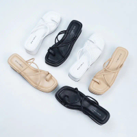 Best Seller! Elora [Luino Wedges] Sandal Wanita | Sandal Tinggi Wanita Murah