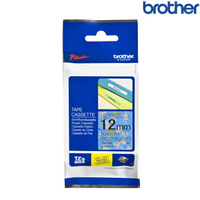 Brother兄弟 TZe-UB31 史努比藍底黑字 標籤帶 卡通護貝系列 (寬度12mm) 標籤貼紙 色帶
