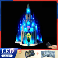 Diy LED Light Kit For LEGO 43197 The Ice Castle (Only LED Light,Without Blocks Model )