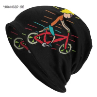 BMX Bike Racing Men Women's Beanie Hats Biking Knitted Hat Hip Hop Earmuff Bonnet Street Skullies Beanies