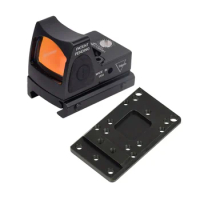 Glock Rear Sight Mount Plate Base Mount Fit For Universal Red Dot Sight Pistol Accessories For Trijicon RMR