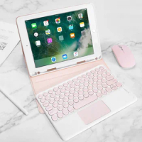 For IPad Keyboard Smart Case with Toucpad Keyboard Mouse for IPad Air 3 4 7th 8th Generation Pro 11 9.7 2017 2018 10.2 8th 7th