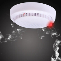 Smoke Alarm Detector with High-sensitivity Easy Installation for Home F0T6