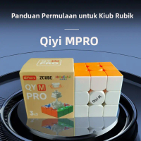 🎯Qiyi M PRO 3x3 Magic Cube Kemasukan Permulaan Kiub Kelajuan Lancar Magnet Mainan Pendidikan Kanak-k