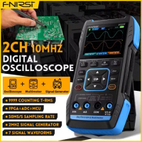 FNIRSI 2C23T 2C53T Upgrade 50MHz Handheld Digital Oscilloscope Multimeter Signal Generator 3 in 1 Du