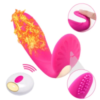 G Spot Female Wireless Remote Vibrator Sex Toys for Woman Powerful Vibrator Clitoris Vibrator Double Butterfly Vibrating Panties