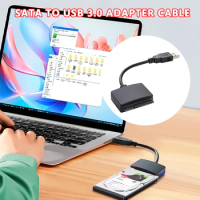 SATA To USB 3.0 Adapter Cable USB 3.0 To SATA Hard Drive Adapter USB 3.0 To SATA Adapter for 2.5 Inch Hard Drive HDD/SSD