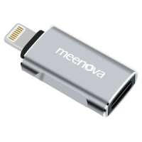 USB C Female to Lightning Male OTG Adapter CCK for iPhone 13 Pro Max Mini, 12,Xr Read Type-C Falsh Drive 128Gb 256Gb Data, File