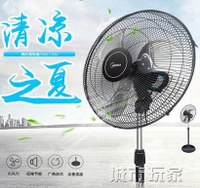 無業風扇美的電風扇工業風扇強力落地扇18寸工廠用大風扇大功率機械式商用
