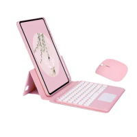 Magnetic Split Case for IPad Air 2022 Cover with Pencil Holder Touchpad Bluetooth Keyboard Case for IPad Air 4 Air 5 Funda+Pen