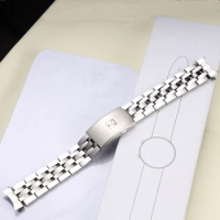 19mm/20mm Stainless Steel Watch Band For Tissot Watch Strap Steel Belt Male WatchBands 1853 Original T17 T461 T014 PRC200