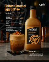 Sốt Caramel muối mặn / Salted Caramel Sauce DaVinci Gourmet chiết dùng thử