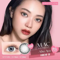 Softlens X2 MAC MATA AKU CANTIK Dia. 16.00mm Big Eyes By Exoticon Normal Normal Biru Jelita