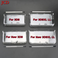JCD In Bulk Plastic Clear Crystal Protective Hard Shell Skin Case Cover For Nintend 3DS New 3DS New 3DS XL LL Console &amp; Stylus