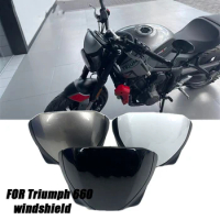 The new motorcycle Front Screen Lens Windshield Fairing Windscreen Deflector for Triumph Trident 660 trident TRIDENT660
