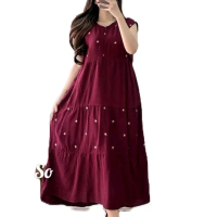 yukensi dress daster lekton daster tanpa lengan Busui Wanita Rayon