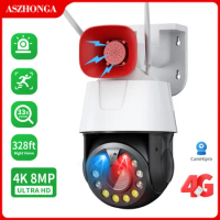 5MP 33X 4G SIM CARD Camera Security IP Network Zoom HD PTZ Outdoor Home Surveillance Cam CCTV Full Color Night Vision Cam CamHi