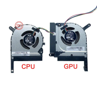 พัดลม CPU GPU, สำหรับ Asus Tianxuan 2, Flight Fortress 9, TUF Gaming A15, FA706QR, FA506QR, FA506QM,