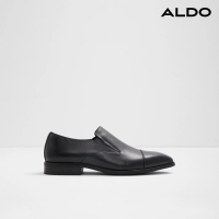 【ALDO】LEBLANC-經典側V素色紳士鞋-男鞋(黑色)