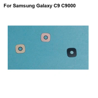 High quality For Samsung Galaxy C9 C9000 Back Rear Camera Glass Lens test good For Samsung Galaxy C 9 Replacement Parts