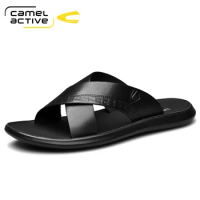 Camel Active 2022 New Arrival Summer Men Shoes High Quality Beach Shoes Non-slip Male Slippers Zapatos Hombre Casual Shoes