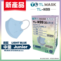 TL Mask TL-N99 3D 中童口罩 清蓝色