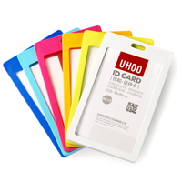 【文具通】Chips Garden 襄園 UHOO 6612 彩雅 證件卡 證件套 識別證 直式 F6010888