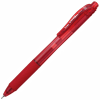 【Pentel 飛龍】ENERGEL-X自動鋼珠筆0.5 紅 BLN105-BX(3支1包)
