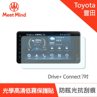 Meet Mind 光學汽車高清低霧螢幕保護貼 TOYOTA  SIENTA Drive+ Connect WIFI版 7吋 豐田