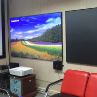 XY Screen ALR UST Screen PET Crystal 100 120 Inch For Formovie Fengmi 4k Pro 4K Projectors Screen
