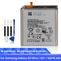 Phone Battery EB-BG998ABY EB-BG996ABY EB-BG781ABY For Samsung Galaxy S20 FE A52 Galaxy S21 S21+ S21 plus S21 Ultra With Tools