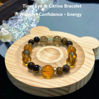 Gelang Citrine Asli Batu Alam | Gelang Pembawa Rezeki, Keberuntungan & Energi Positif