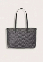 Aigner Aigner Ilona Signature Medium Shopper Tote Bag Black