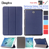 Ultra Slim Case For Samsung Galaxy Tab S2 8.0 inch SM-T710 T715 T713 T719 Tablet PU Leather smart cover magnet auto sleep Case