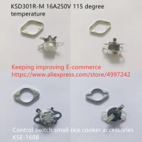 Original new 100% KSD301R-M 16A250V 115 degree temperature control switch small rice cooker accessories KSE-168B