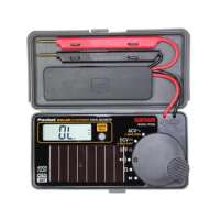 Sanwa PS8a Solar Card Digital Multimeter High Precision Pocket