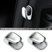 2Pcs Car B Pillar Hook Interior Window Cover Trim For Mercedes Benz E CLS S Class W212 W213 W222 201