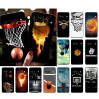 Phone Case for Google Pixel 8 7 Pro 7a 6A 6 Pro 5A 4A 3A Pixel 4 XL Pixel 5 6 4 3 3A XL Basketball Sport Funda